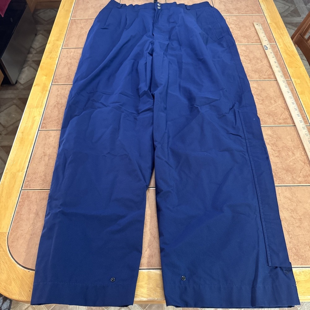 ZR Zero Restriction Gore-Tex Pants Size XL 38 x 33 USA Blue Water Resistant Golf